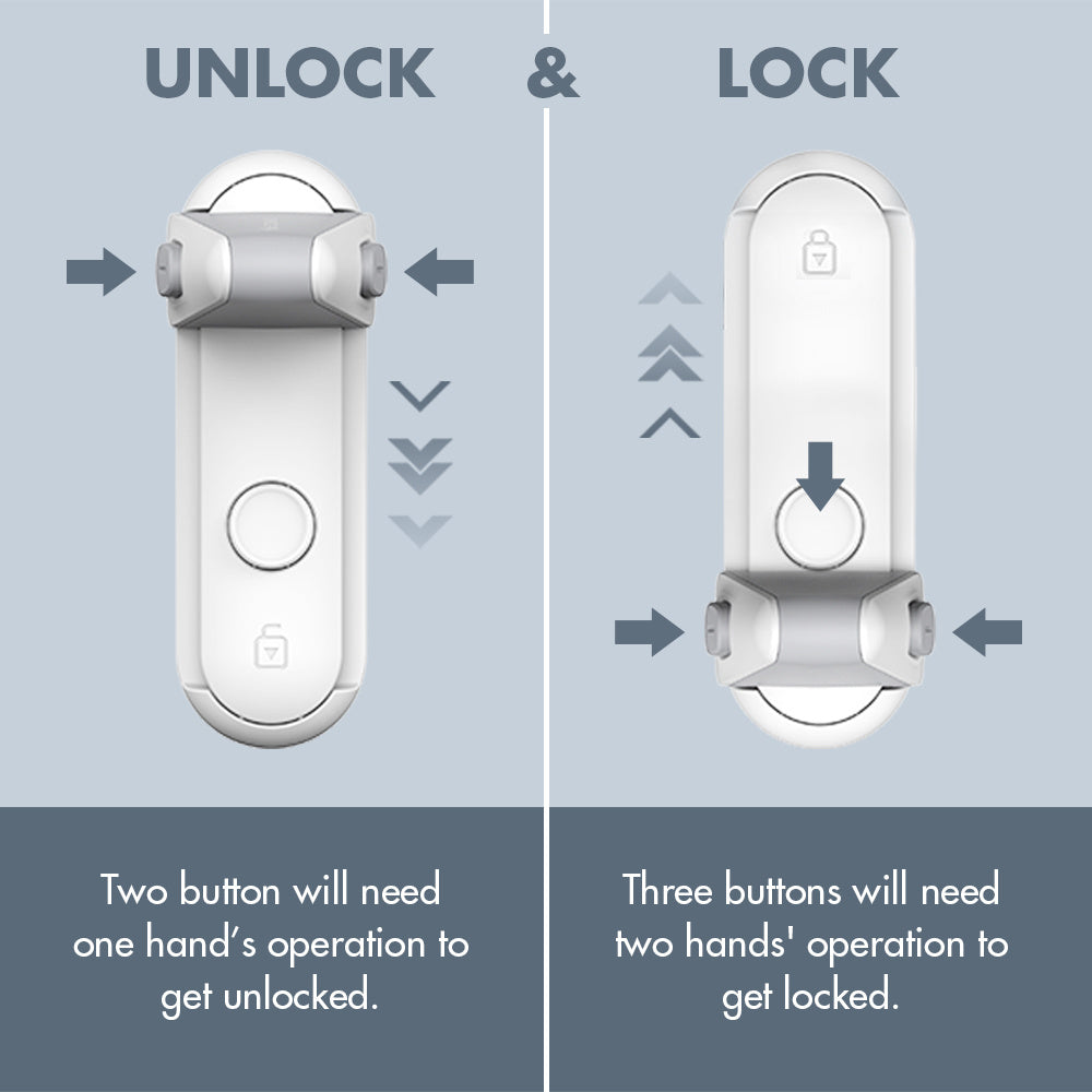 Pet-Proof Door Lever Lock – Convenient & Secure