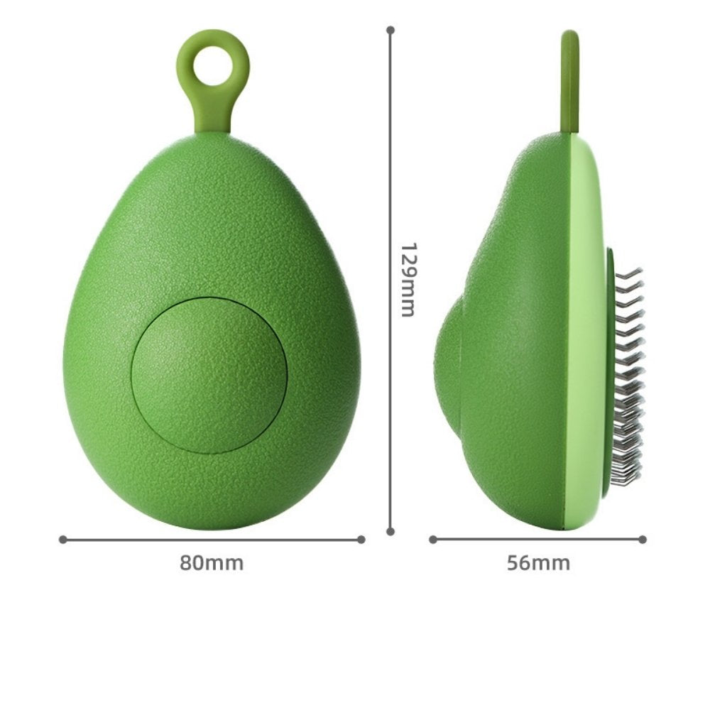 Massage Brush with One-Click Hair Removal for Cats