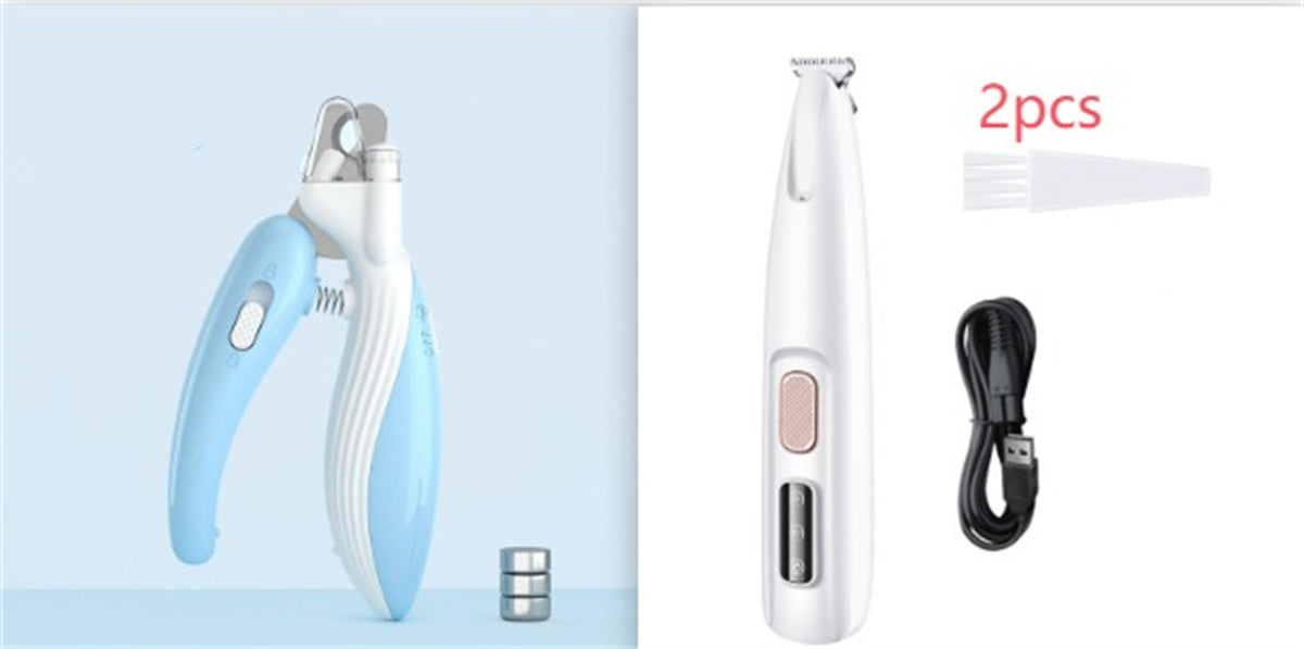 LED Pet Trimmer – Precise Grooming for Paws, Ears, Face, and Buttocks