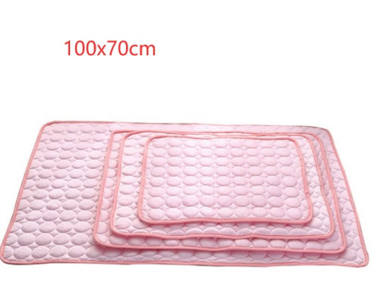 Ice Silk Cooling Pet Pad – Lightweight and Breathable
