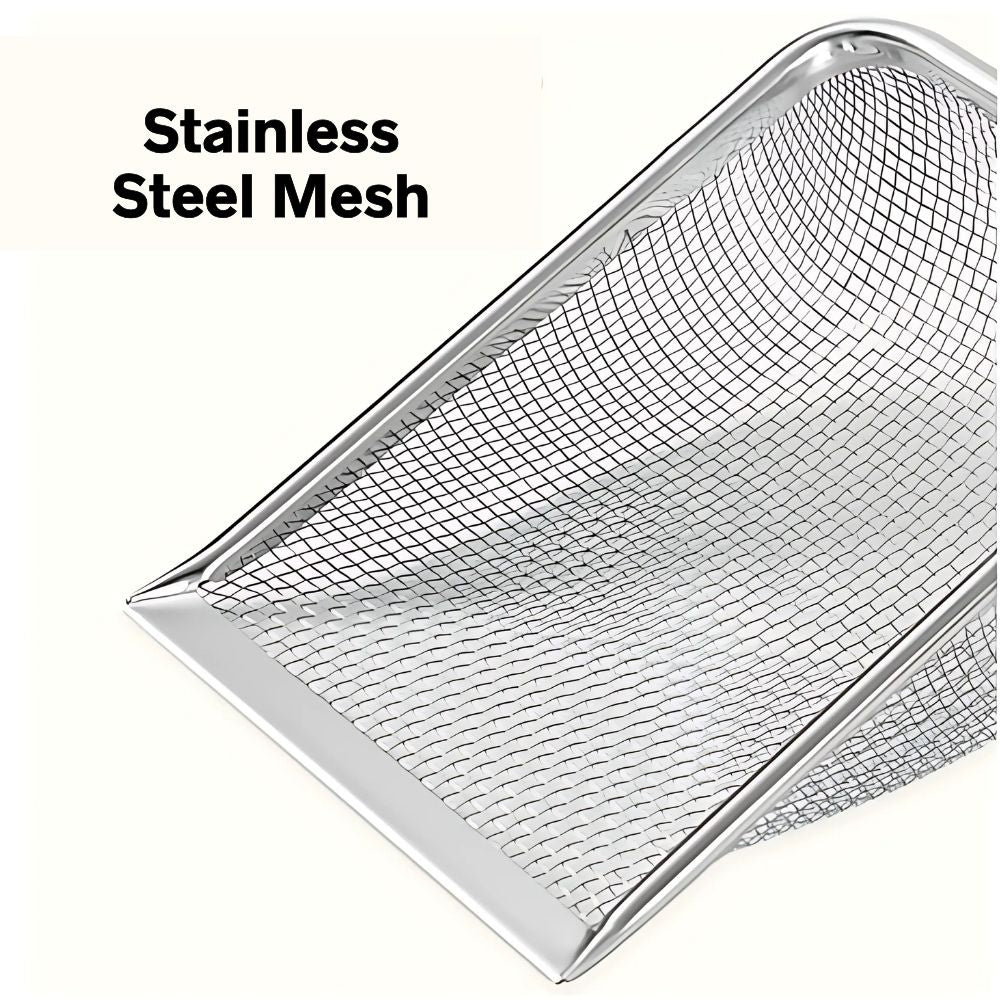 Stainless Steel Cat Litter Scoop with Small Mesh