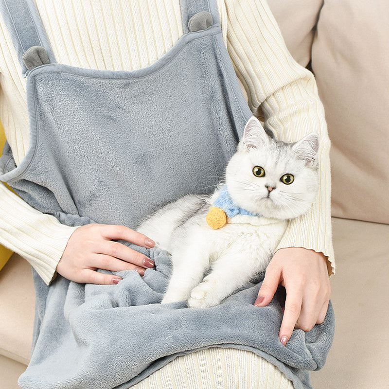 Cat Travel Apron – Soft, Warm & Cozy Pouch