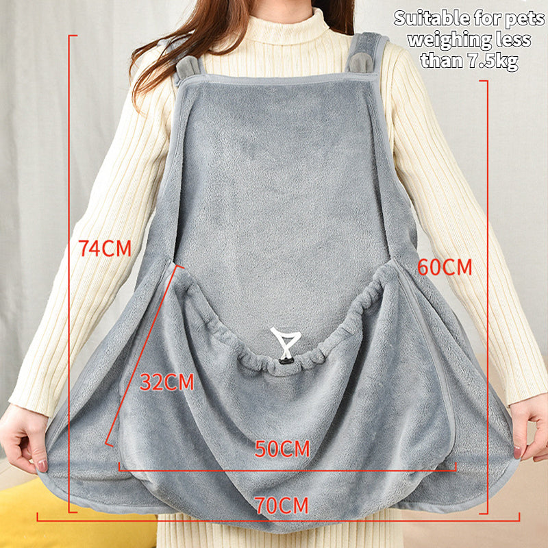 Cat Travel Apron – Soft, Warm & Cozy Pouch
