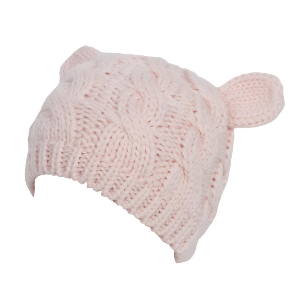 Cozy Knitted Cat Ear Beanie