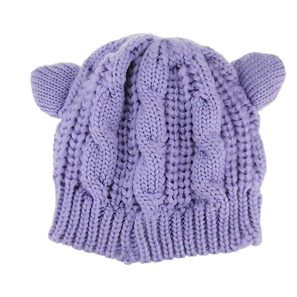 Cozy Knitted Cat Ear Beanie
