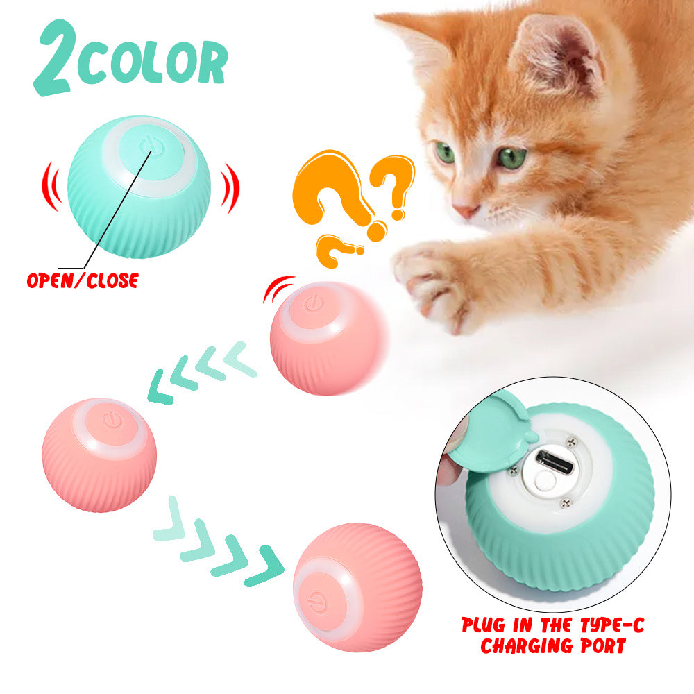 Smart Rolling Cat Teaser Ball