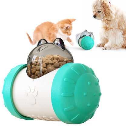 Interactive Pet Treat Dispensing Toy – Fun Feeder Ball for Pets of All Sizes