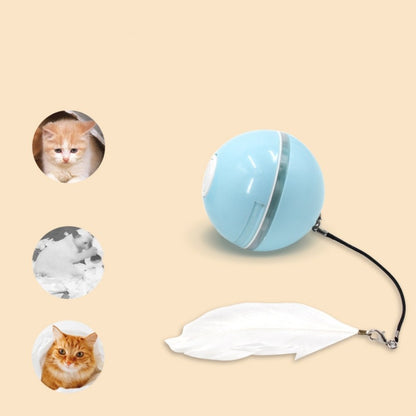 Automatic LED Cat Ball – Smart Play for Curious Cats