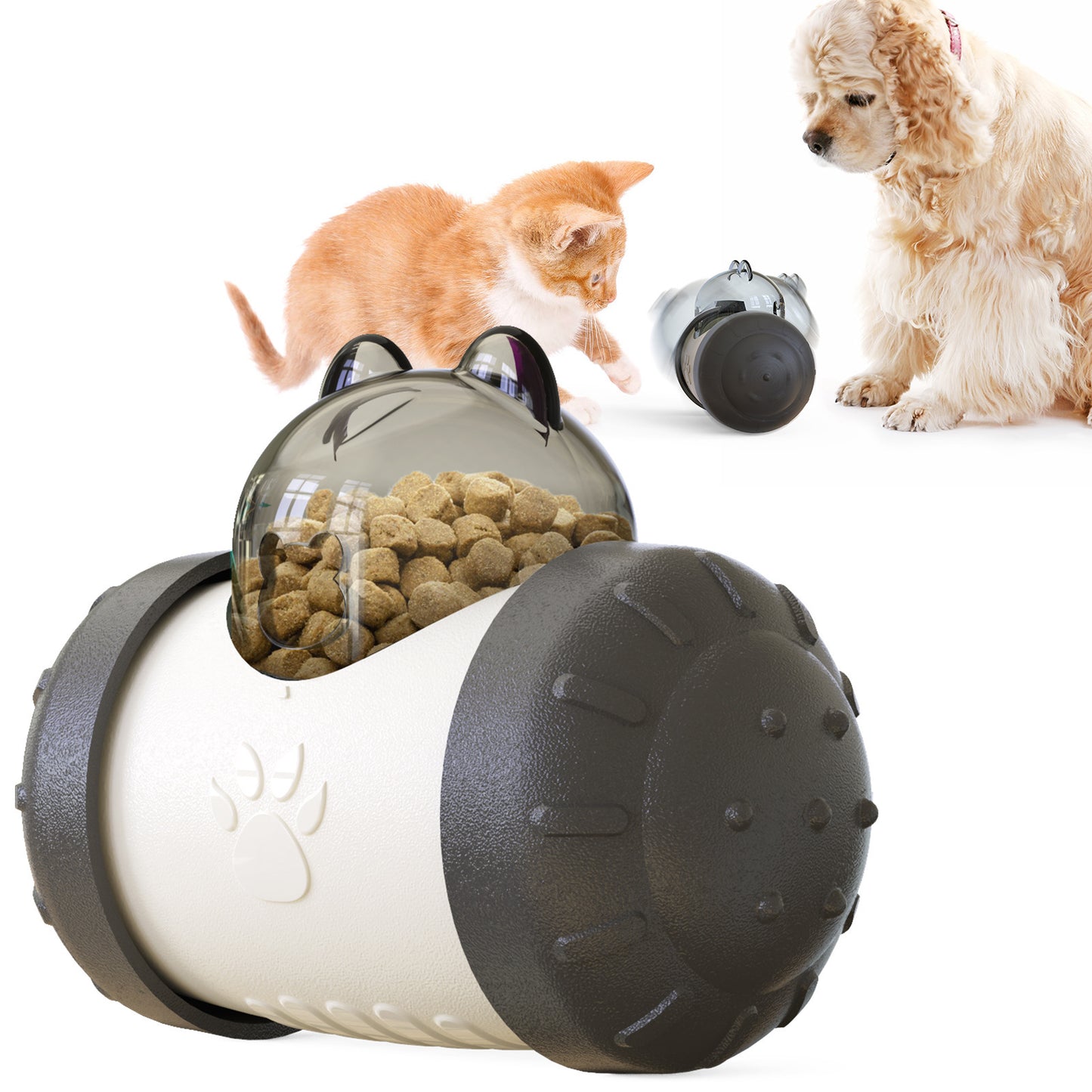 Interactive Pet Treat Dispensing Toy – Fun Feeder Ball for Pets of All Sizes