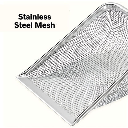 Stainless Steel Cat Litter Scoop with Small Mesh