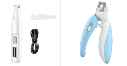 LED Pet Trimmer – Precise Grooming for Paws, Ears, Face, and Buttocks