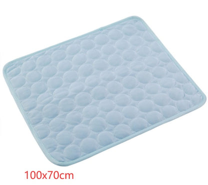 Ice Silk Cooling Pet Pad – Lightweight, Breathable, and Perfect for Hot Days