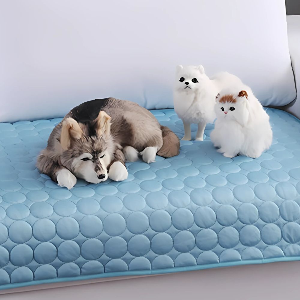 Ice Silk Cooling Pet Pad – Lightweight and Breathable